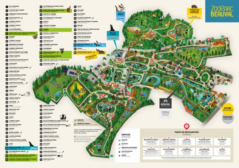 Visiter le Zoo de Beauval tarif, conseils, astuces, avis 1 ou 2 jours