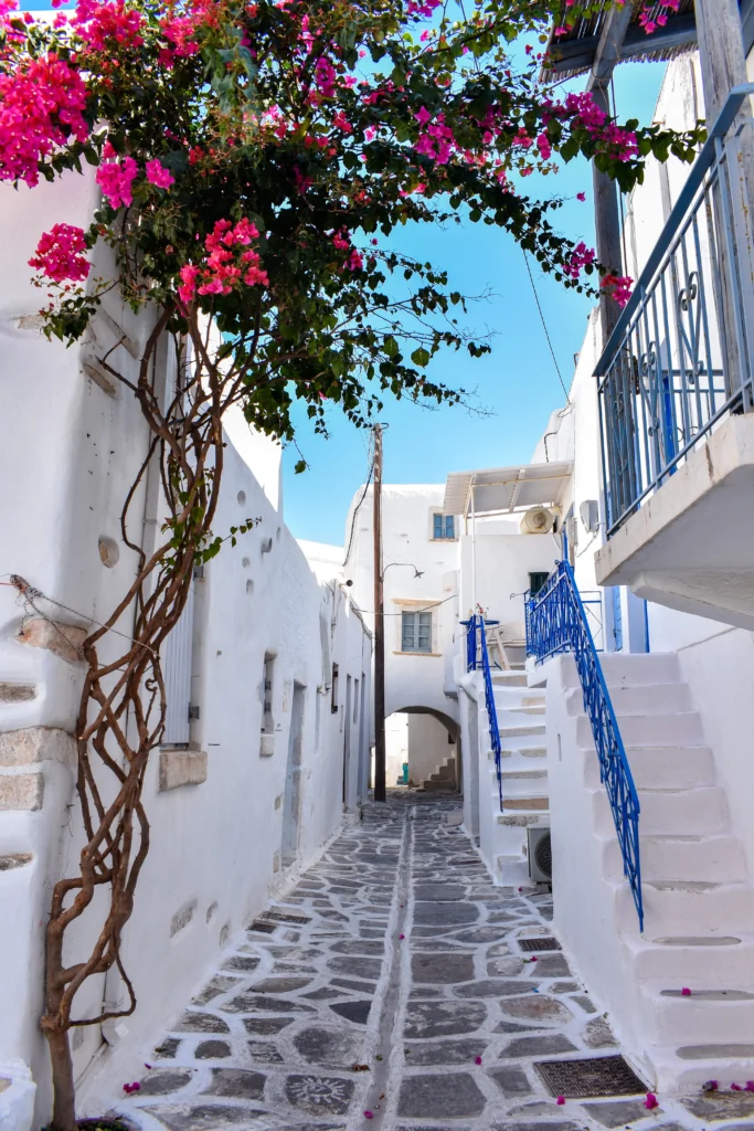 maisons blanches voyage paros cyclades