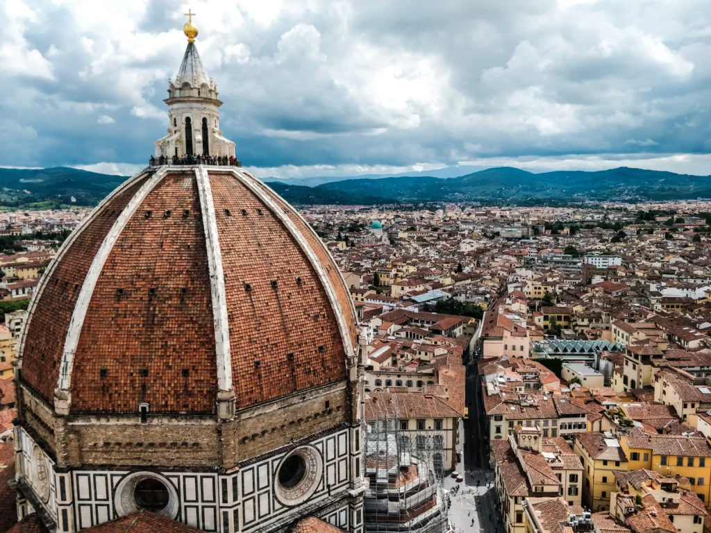 panorama sur le dome cathedrale florence