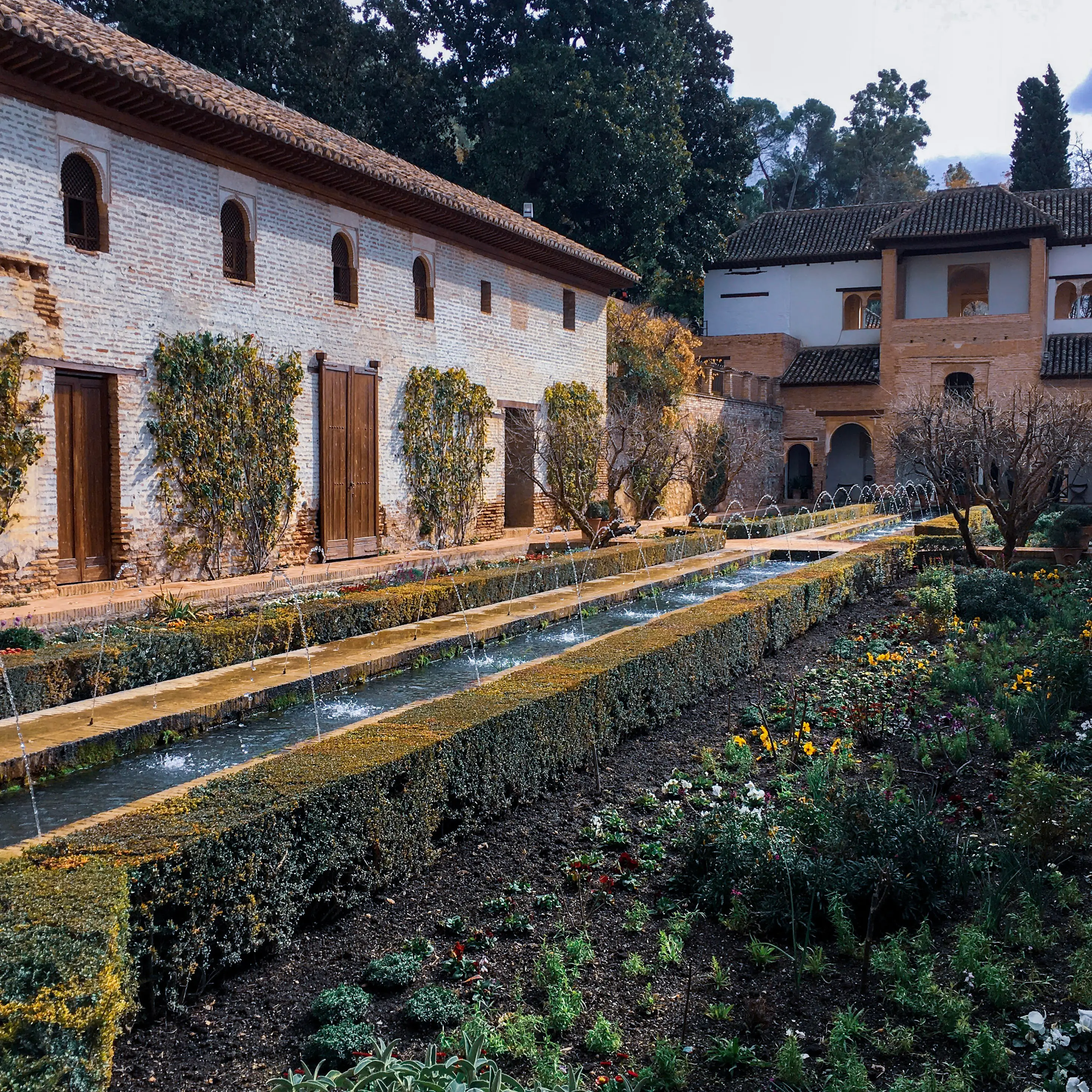 Jardins Alhambra Grenade Meilleur Moment Visiter
