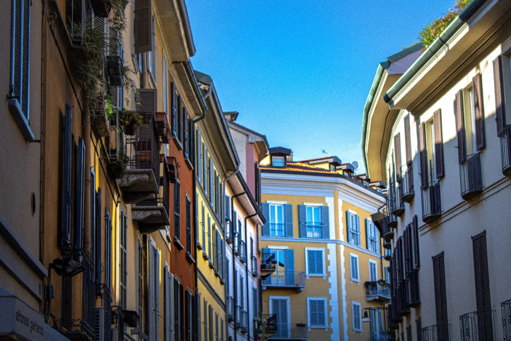 rues ville italie