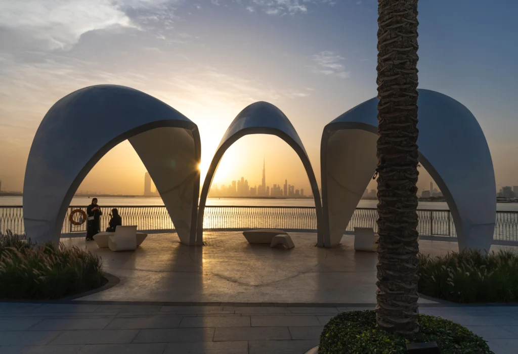 vue sur la ville emirats arabes unis