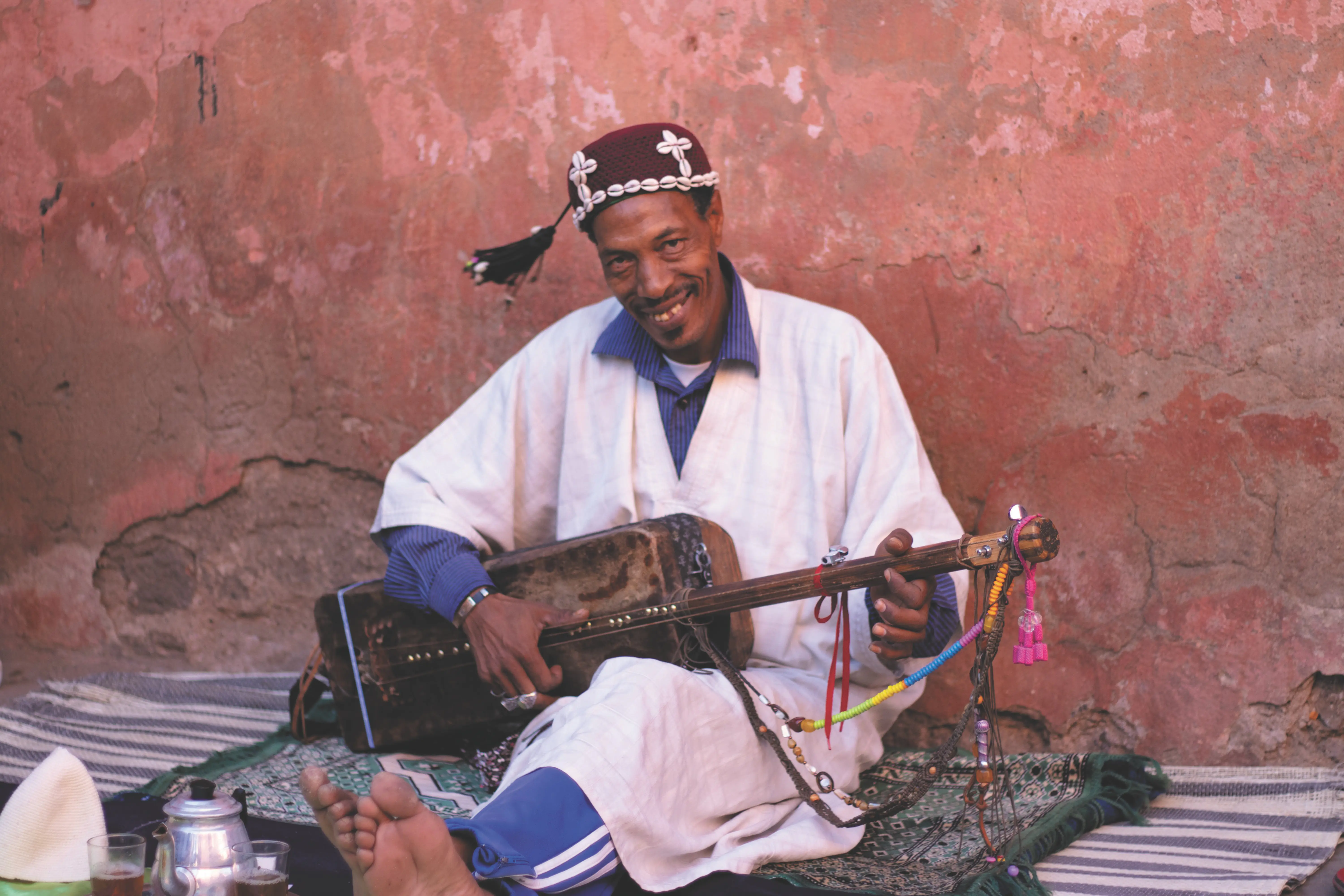 Musicien Jemaa El Fna Marrakech
