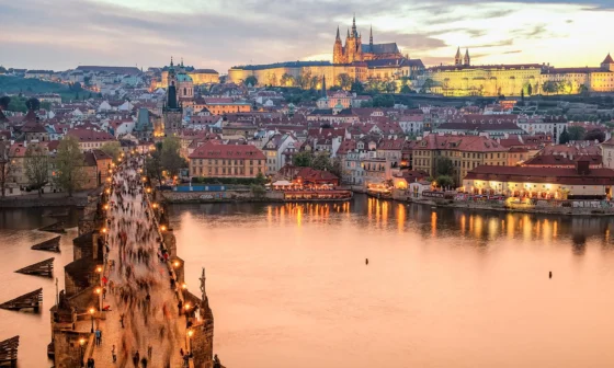 aller depuis aeroport au centre ville de prague tchequie