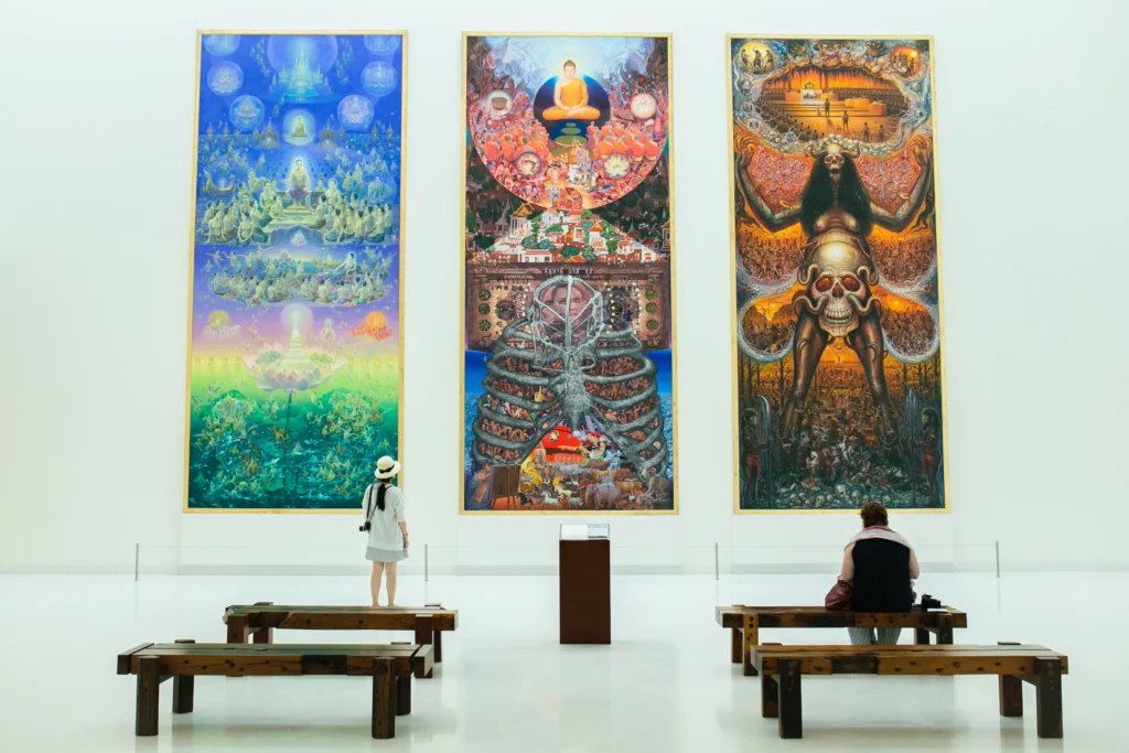 musee art moderne bangkok thailande voyage