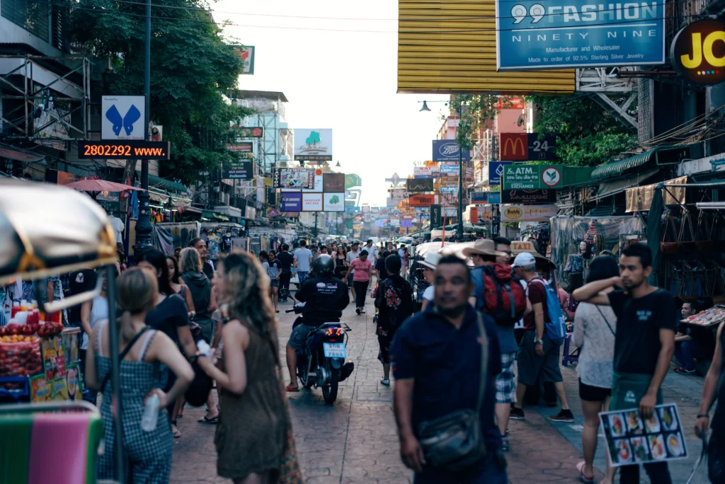 quartier bangkok thailande ou dormir khao san road