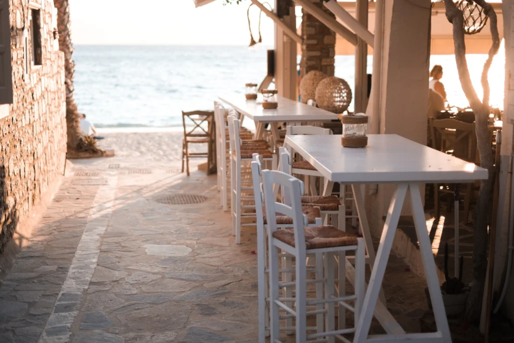 restaurant cuisine naxos grece voyage