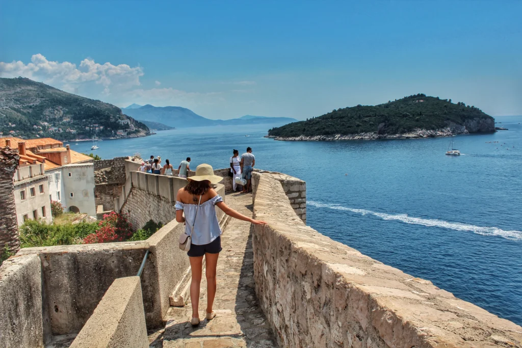 Muraille à visiter à Dubrovnik