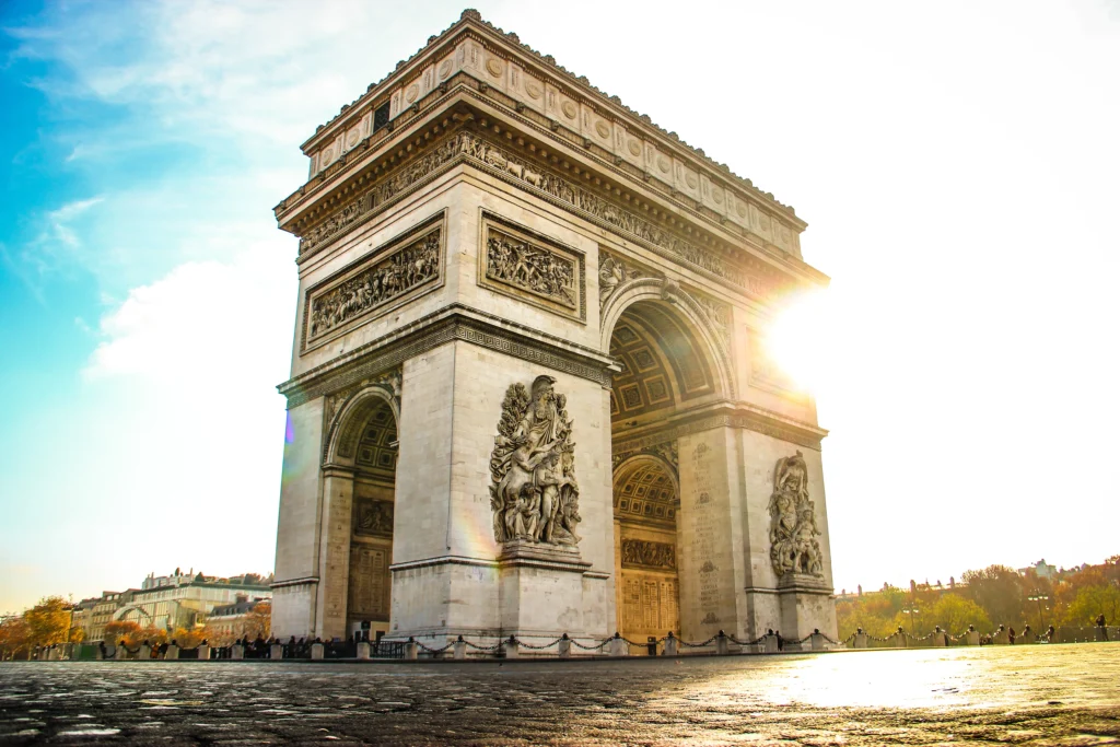 visite arche de triomphe paris
