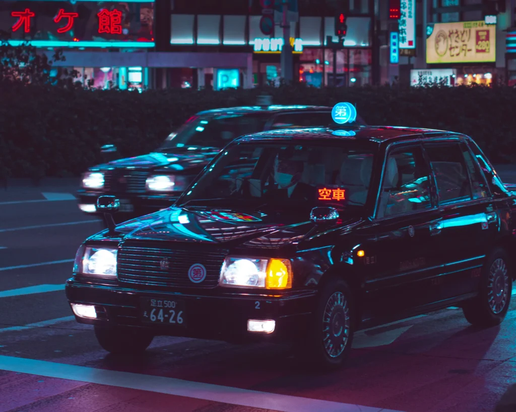 Ancien Taxi Japon