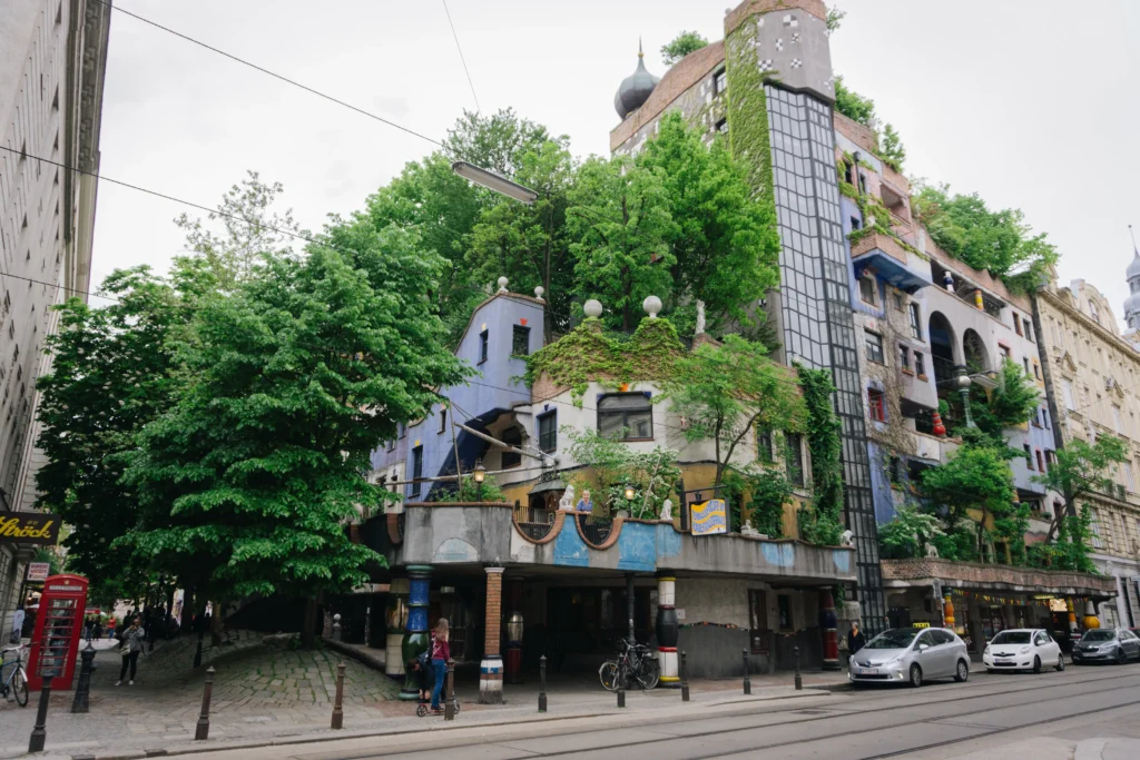 Hundertwasserhaus dans le quartier Landstrasse de Vienne