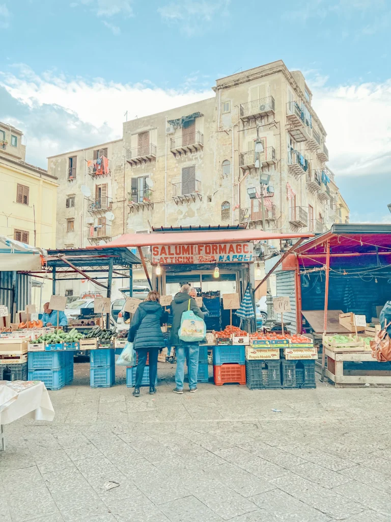 Marché Ballaro Palerme, Sicile