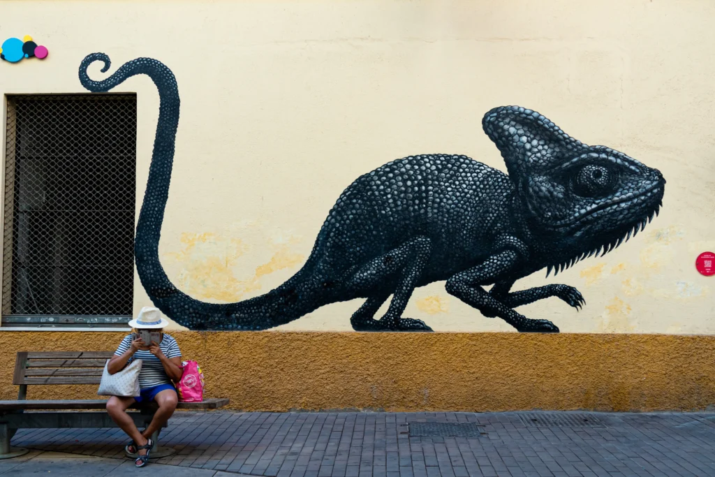 Street Art dans le quartier Soho de Malaga